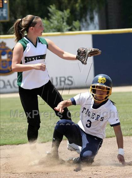 Thumbnail 2 in Notre Dame vs. Stevenson (CIF CCS D3 Final) photogallery.