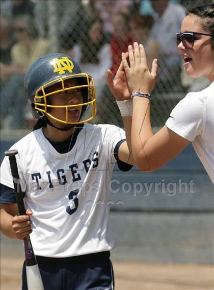 Thumbnail 2 in Notre Dame vs. Stevenson (CIF CCS D3 Final) photogallery.