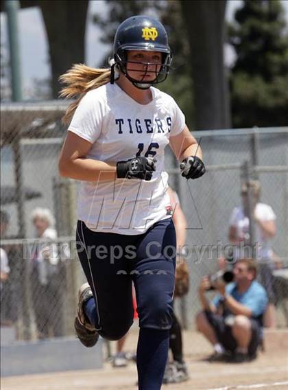 Thumbnail 2 in Notre Dame vs. Stevenson (CIF CCS D3 Final) photogallery.