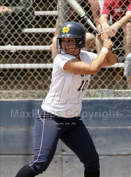 Thumbnail 3 in Notre Dame vs. Stevenson (CIF CCS D3 Final) photogallery.