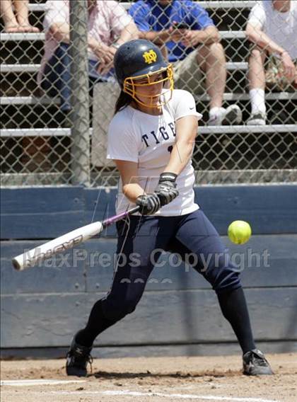 Thumbnail 2 in Notre Dame vs. Stevenson (CIF CCS D3 Final) photogallery.