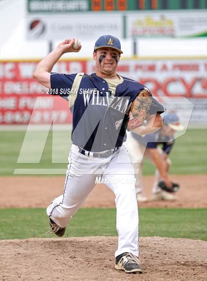 Thumbnail 3 in Archbishop Williams vs. Oxford (MIAA Division 4 Final) photogallery.