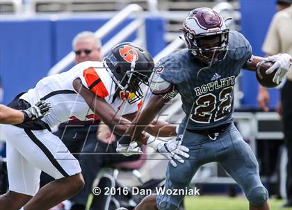 Thumbnail 3 in Rowlett vs. Rockwall (Cotton Bowl Stadium Prep Showcase) photogallery.