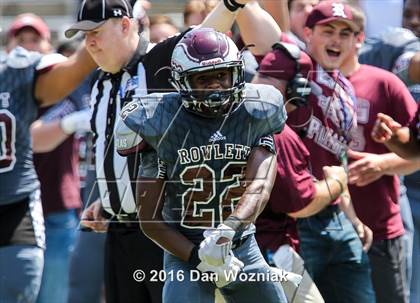 Thumbnail 3 in Rowlett vs. Rockwall (Cotton Bowl Stadium Prep Showcase) photogallery.