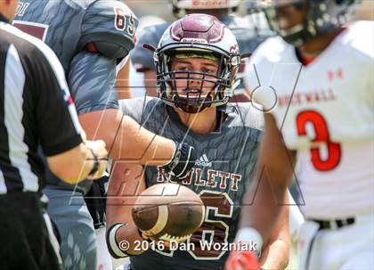 Thumbnail 1 in Rowlett vs. Rockwall (Cotton Bowl Stadium Prep Showcase) photogallery.