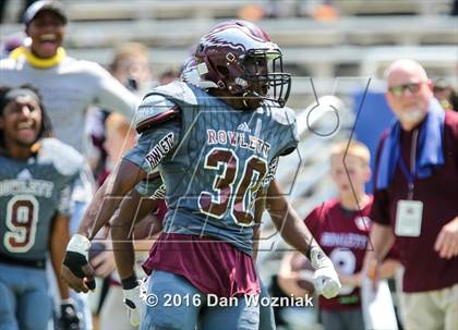 Thumbnail 1 in Rowlett vs. Rockwall (Cotton Bowl Stadium Prep Showcase) photogallery.