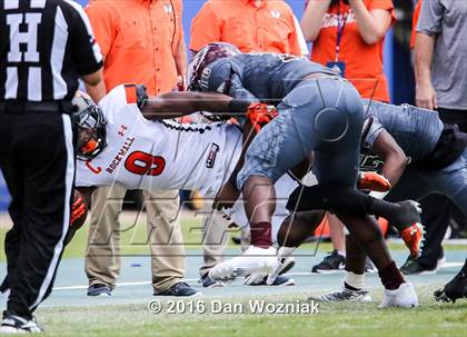 Thumbnail 2 in Rowlett vs. Rockwall (Cotton Bowl Stadium Prep Showcase) photogallery.