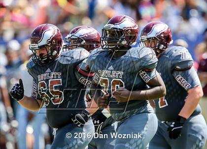 Thumbnail 1 in Rowlett vs. Rockwall (Cotton Bowl Stadium Prep Showcase) photogallery.