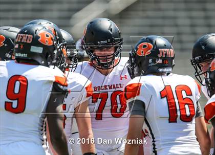 Thumbnail 1 in Rowlett vs. Rockwall (Cotton Bowl Stadium Prep Showcase) photogallery.