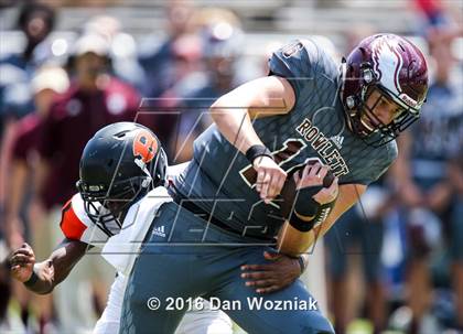 Thumbnail 2 in Rowlett vs. Rockwall (Cotton Bowl Stadium Prep Showcase) photogallery.