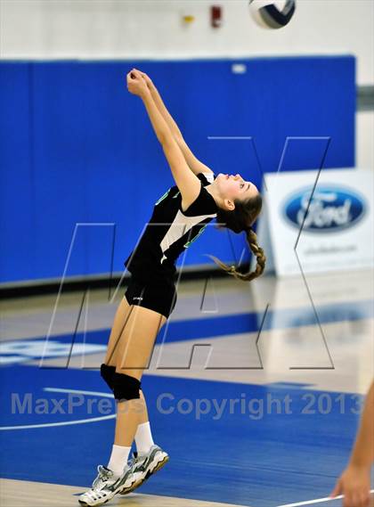 Thumbnail 1 in Bishop Conaty-Loretto vs Pomona Catholic (CIF SS D5AA Final) photogallery.