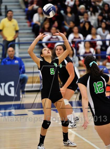 Thumbnail 1 in Bishop Conaty-Loretto vs Pomona Catholic (CIF SS D5AA Final) photogallery.