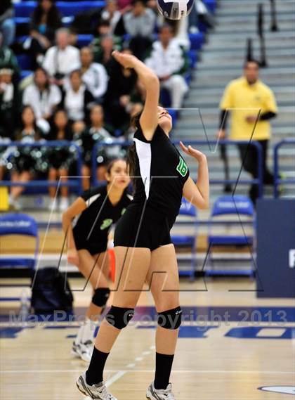 Thumbnail 2 in Bishop Conaty-Loretto vs Pomona Catholic (CIF SS D5AA Final) photogallery.
