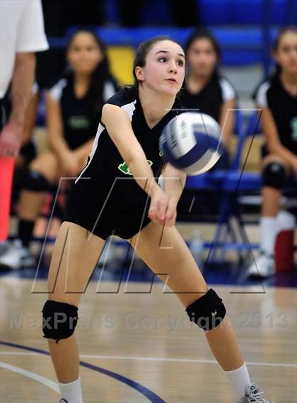 Thumbnail 2 in Bishop Conaty-Loretto vs Pomona Catholic (CIF SS D5AA Final) photogallery.