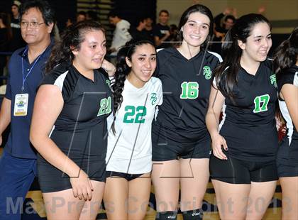 Thumbnail 1 in Bishop Conaty-Loretto vs Pomona Catholic (CIF SS D5AA Final) photogallery.