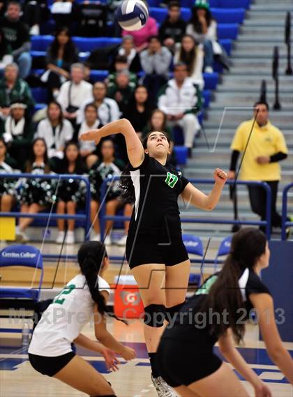Thumbnail 2 in Bishop Conaty-Loretto vs Pomona Catholic (CIF SS D5AA Final) photogallery.