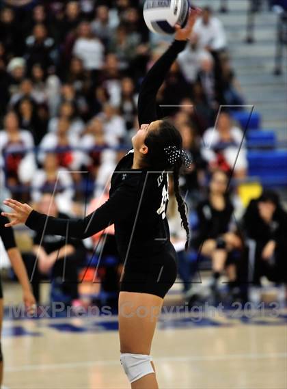 Thumbnail 2 in Bishop Conaty-Loretto vs Pomona Catholic (CIF SS D5AA Final) photogallery.