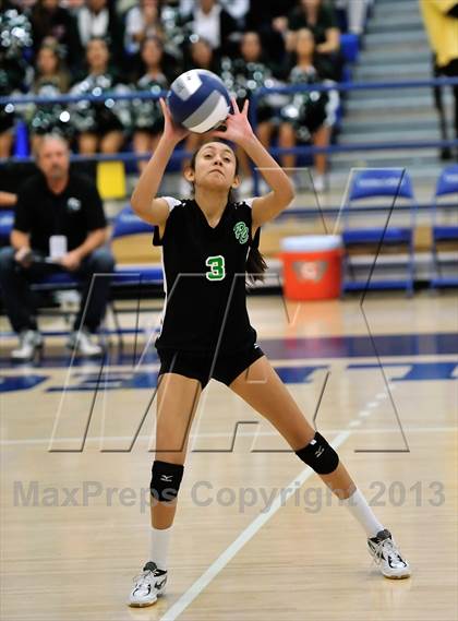 Thumbnail 3 in Bishop Conaty-Loretto vs Pomona Catholic (CIF SS D5AA Final) photogallery.