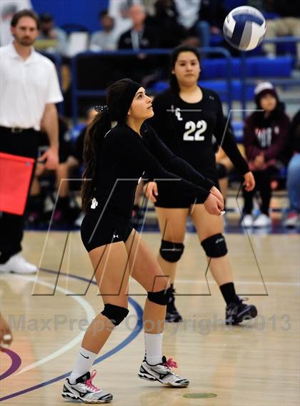 Thumbnail 3 in Bishop Conaty-Loretto vs Pomona Catholic (CIF SS D5AA Final) photogallery.