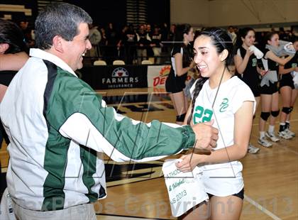Thumbnail 1 in Bishop Conaty-Loretto vs Pomona Catholic (CIF SS D5AA Final) photogallery.