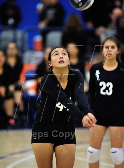 Thumbnail 1 in Bishop Conaty-Loretto vs Pomona Catholic (CIF SS D5AA Final) photogallery.