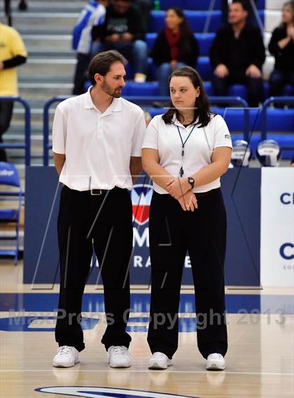 Thumbnail 1 in Bishop Conaty-Loretto vs Pomona Catholic (CIF SS D5AA Final) photogallery.