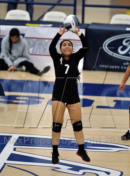 Thumbnail 1 in Bishop Conaty-Loretto vs Pomona Catholic (CIF SS D5AA Final) photogallery.