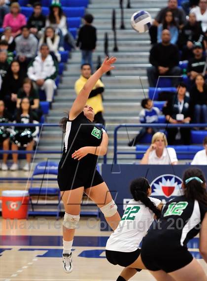 Thumbnail 2 in Bishop Conaty-Loretto vs Pomona Catholic (CIF SS D5AA Final) photogallery.