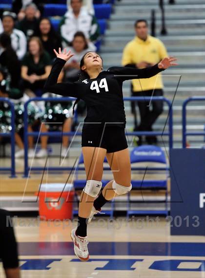 Thumbnail 1 in Bishop Conaty-Loretto vs Pomona Catholic (CIF SS D5AA Final) photogallery.