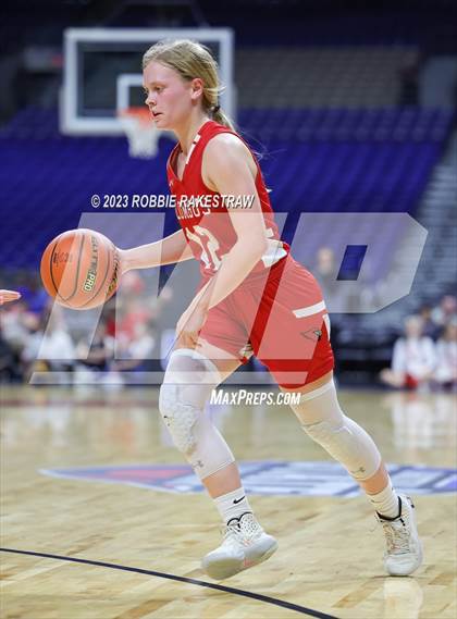 Thumbnail 3 in Holliday vs. Columbus (UIL 3A Basketball State Semifinal) photogallery.