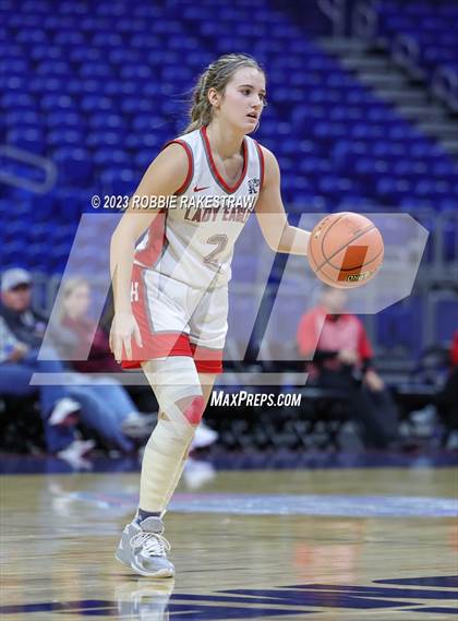 Thumbnail 2 in Holliday vs. Columbus (UIL 3A Basketball State Semifinal) photogallery.