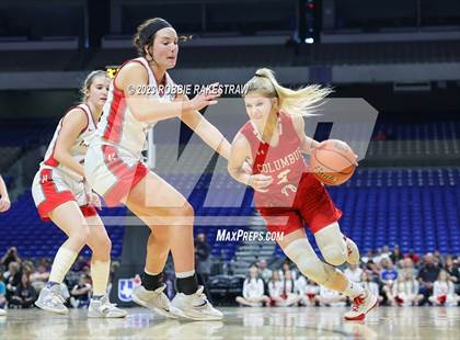 Thumbnail 3 in Holliday vs. Columbus (UIL 3A Basketball State Semifinal) photogallery.
