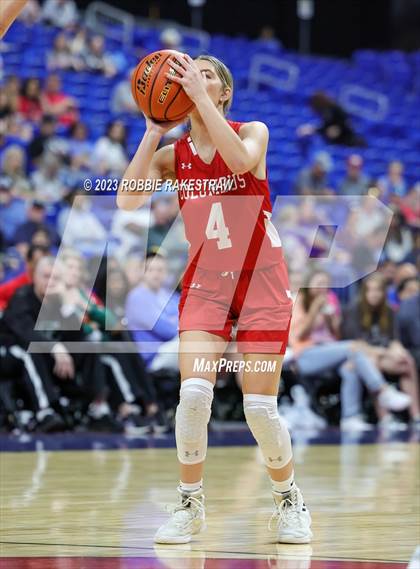 Thumbnail 3 in Holliday vs. Columbus (UIL 3A Basketball State Semifinal) photogallery.