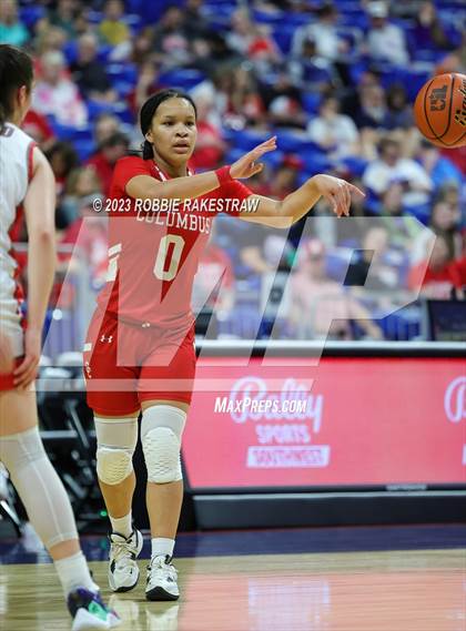 Thumbnail 1 in Holliday vs. Columbus (UIL 3A Basketball State Semifinal) photogallery.