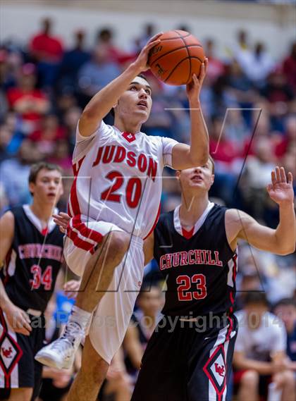 Thumbnail 1 in Judson vs. Churchill (UIL 5A Regional Quarter Finals) photogallery.