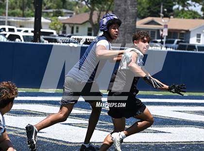 Thumbnail 1 in St. John Bosco vs. Servite (Brave 8 Invitational) photogallery.