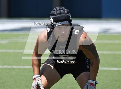Thumbnail 3 in St. John Bosco vs. Servite (Brave 8 Invitational) photogallery.