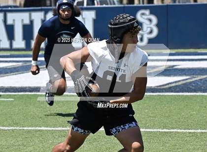 Thumbnail 2 in St. John Bosco vs. Servite (Brave 8 Invitational) photogallery.