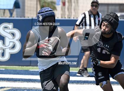 Thumbnail 1 in St. John Bosco vs. Servite (Brave 8 Invitational) photogallery.