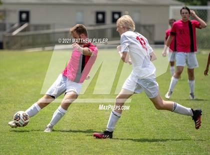 Thumbnail 1 in Village Christian Academy vs Berean Baptist Academy (Berean Baptist Academy Soccer Jamboree) (scrimmage) photogallery.