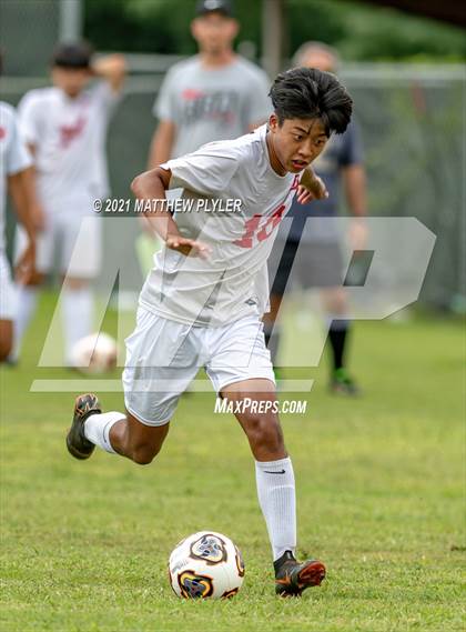 Thumbnail 1 in Village Christian Academy vs Berean Baptist Academy (Berean Baptist Academy Soccer Jamboree) (scrimmage) photogallery.
