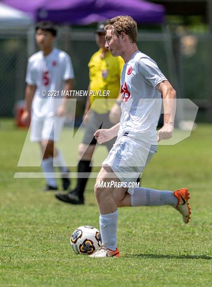 Thumbnail 3 in Village Christian Academy vs Berean Baptist Academy (Berean Baptist Academy Soccer Jamboree) (scrimmage) photogallery.