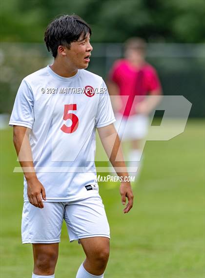 Thumbnail 2 in Village Christian Academy vs Berean Baptist Academy (Berean Baptist Academy Soccer Jamboree) (scrimmage) photogallery.