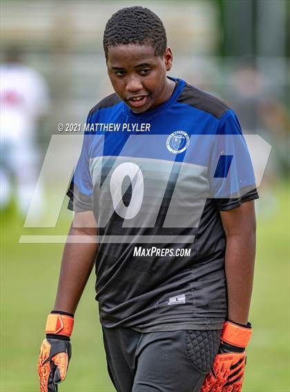 Thumbnail 3 in Village Christian Academy vs Berean Baptist Academy (Berean Baptist Academy Soccer Jamboree) (scrimmage) photogallery.
