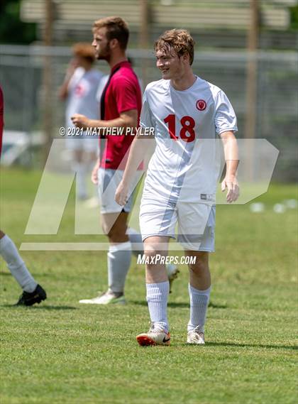 Thumbnail 3 in Village Christian Academy vs Berean Baptist Academy (Berean Baptist Academy Soccer Jamboree) (scrimmage) photogallery.