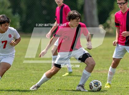 Thumbnail 1 in Village Christian Academy vs Berean Baptist Academy (Berean Baptist Academy Soccer Jamboree) (scrimmage) photogallery.