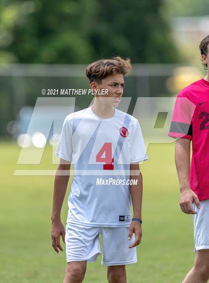 Thumbnail 2 in Village Christian Academy vs Berean Baptist Academy (Berean Baptist Academy Soccer Jamboree) (scrimmage) photogallery.