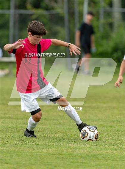 Thumbnail 1 in Village Christian Academy vs Berean Baptist Academy (Berean Baptist Academy Soccer Jamboree) (scrimmage) photogallery.