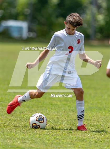 Thumbnail 1 in Village Christian Academy vs Berean Baptist Academy (Berean Baptist Academy Soccer Jamboree) (scrimmage) photogallery.