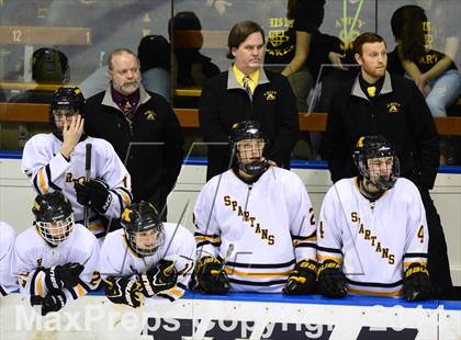 Thumbnail 2 in Daniel Hand vs. Amity Regional (CIAC DII Final) photogallery.